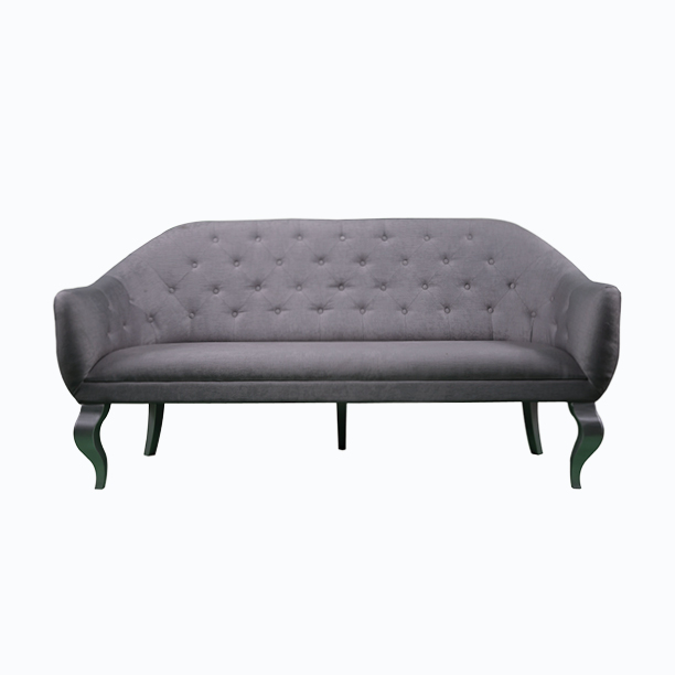 Sofa Luis XV gris