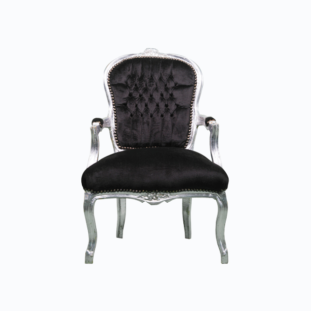 Silla Isabella Velvet negro