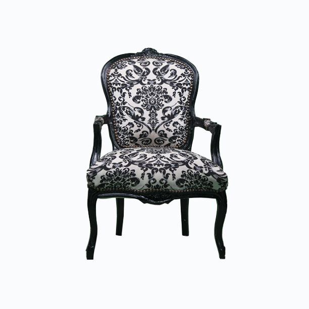 Silla Isabella print barroco