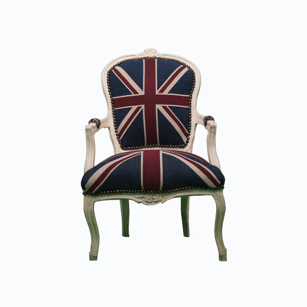 Silla Isabella bandera británica