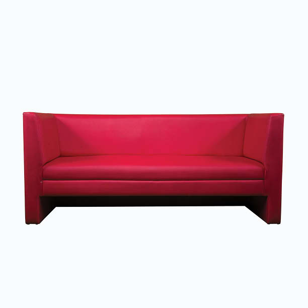 Sofa contemporáneo Rojo