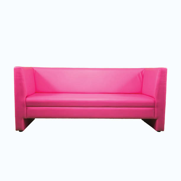 Sofa contemporáneo Rosado