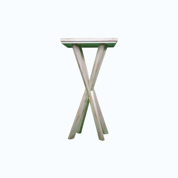 Mesa coctelera Portoalegre blanca