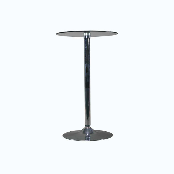 Mesa coctelera vidrio