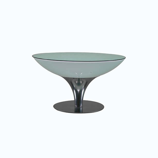 Mesa de centro con luz LED
