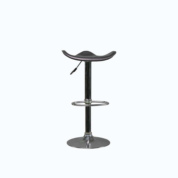 Silla coctelera metal negra