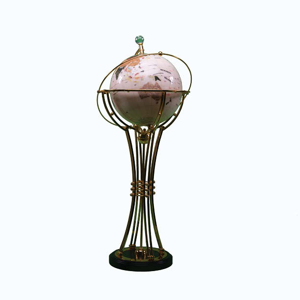 Decoración globo terráqueo