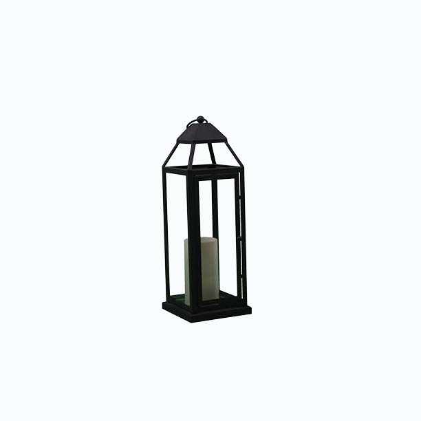 Decoración farol metal