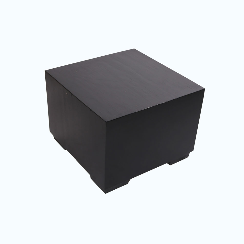 Mesa Auxiliar cuadrada negra